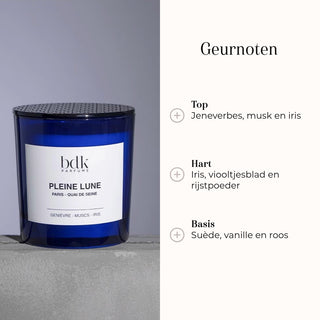 Geurkaars - Pleine Lune 250gr geurnoten 