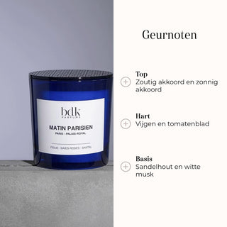 Geurkaars - Matin Parisien 250gr geurnoten