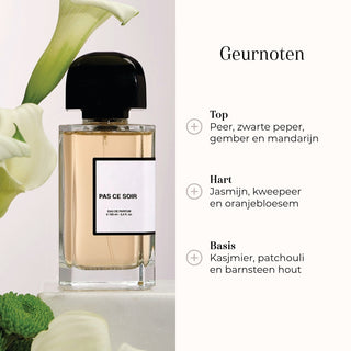 Eau de Parfum - Pas Ce Soir geurnoten 