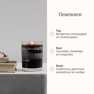 Geurkaars - Cannabis geurnoten