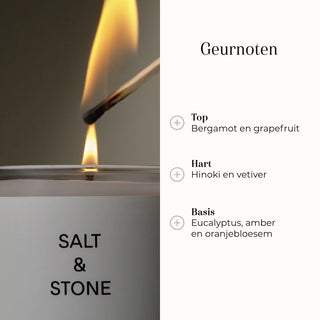 Geurkaars - Bergamot & Hinoki 240 gr voordelen