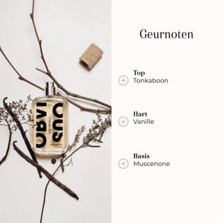 Eau de Parfum - Une Vanille geurnoten