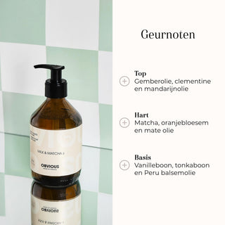 Liquid Soap - Milk & Matcha 300ml