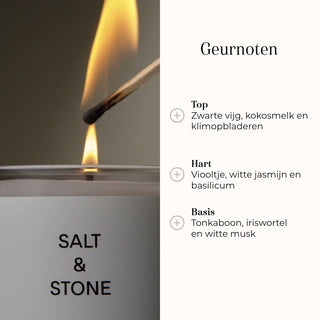 Geurkaars - Fig & Violet 240 gr geurnoten