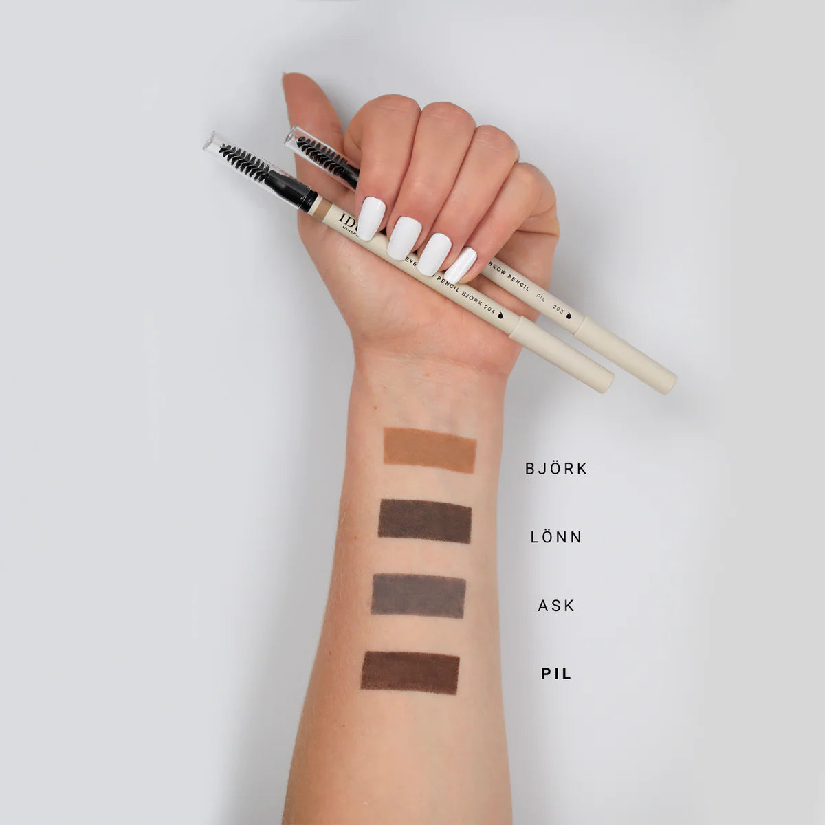 IDUN Minerals Eyebrow Pencil kleuren