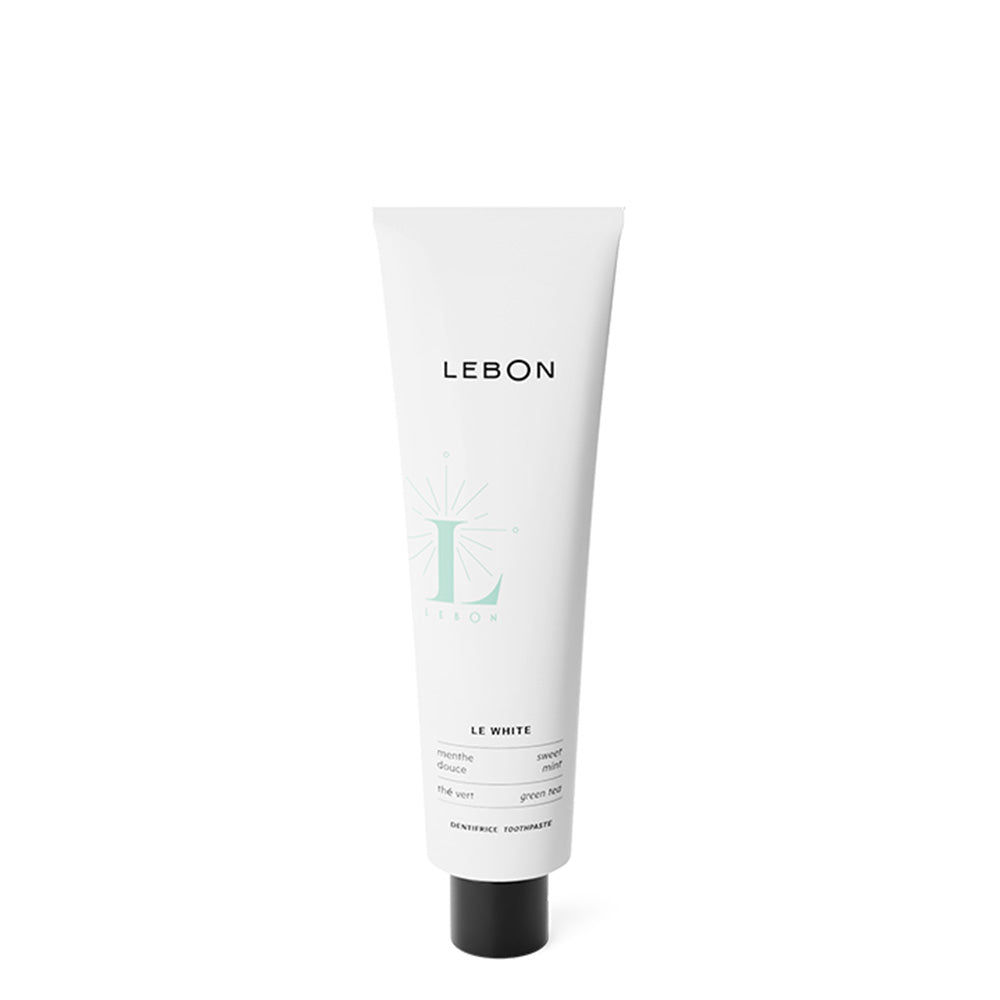 LEBON Le White - Green Tea, Sweet Mint Toothpaste 75ml