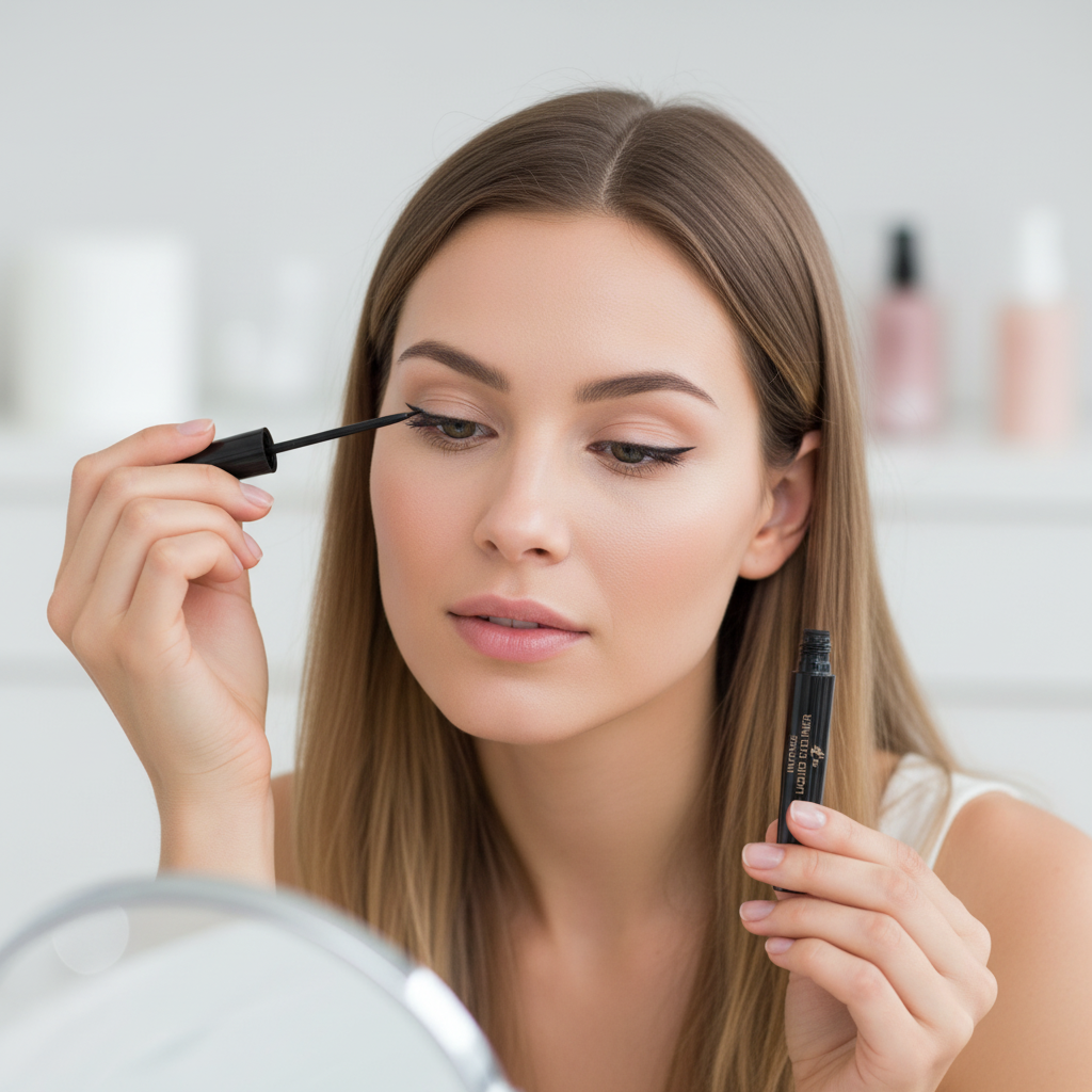John van G liquid eyeliner gebruik