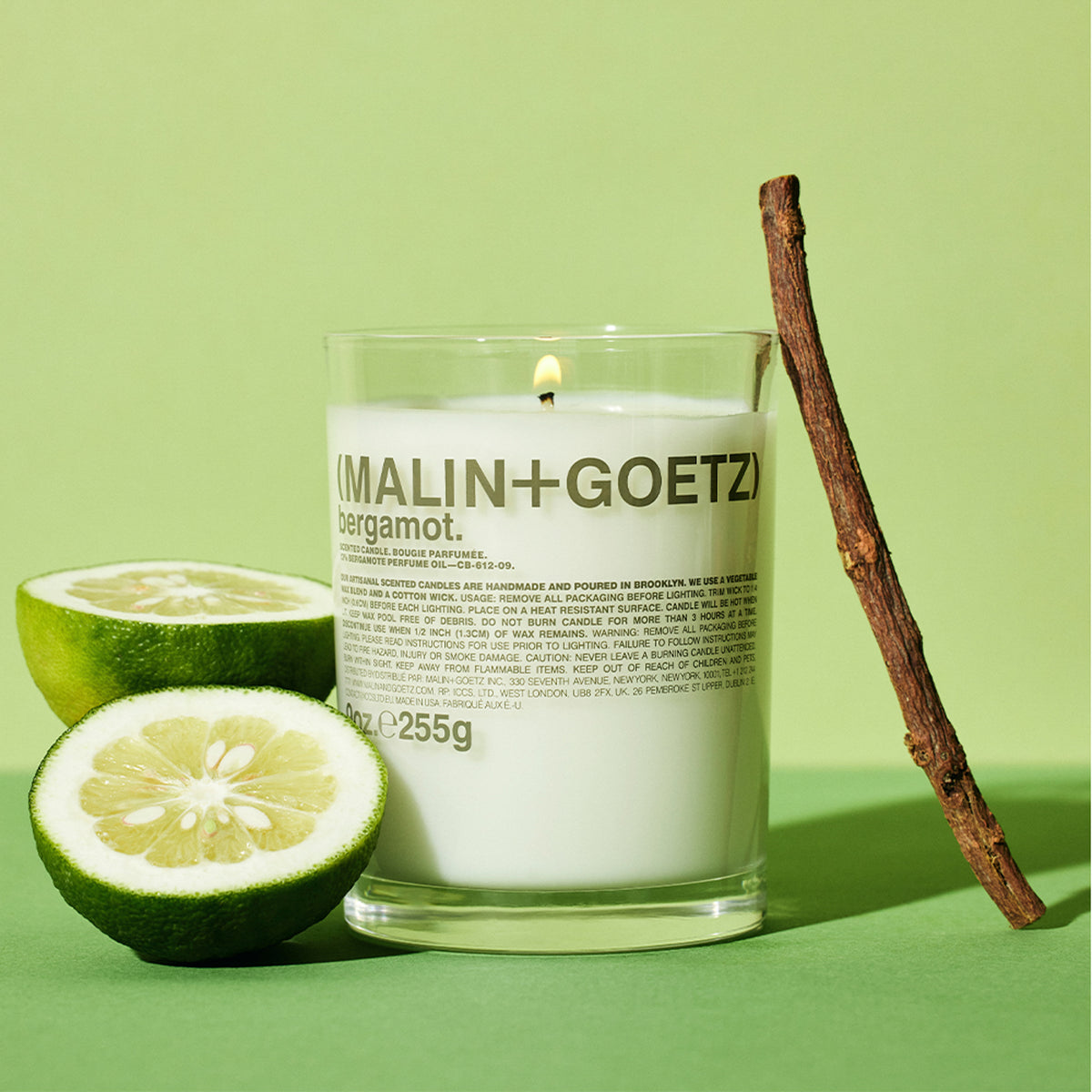 Malin_Goetz_Bergamot_kaars 255 gr sfeer