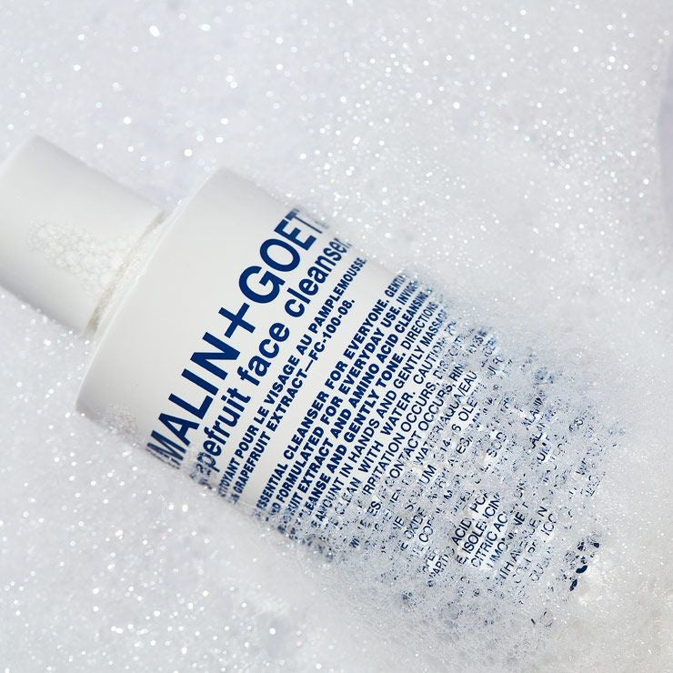 Malin+Goetz Grapefruit Face Cleanser foam