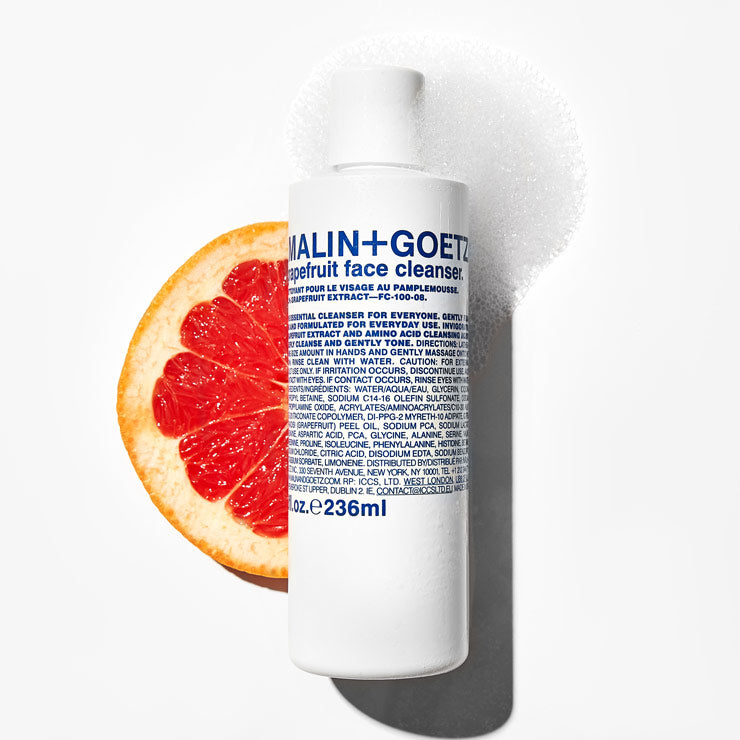 Malin+Goetz Grapefruit Face Cleanser met grapefruit