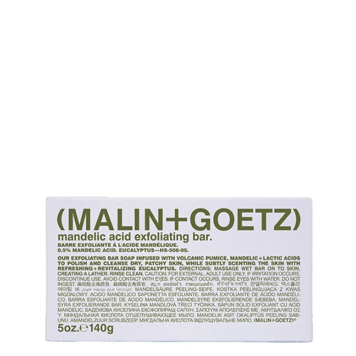 Malin+Goetz Mandelic Exfoliating Bar - Eucalyptus 140gr