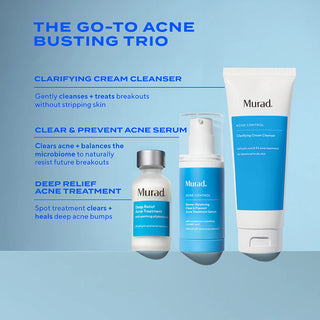 Murad Clarifying acne trio