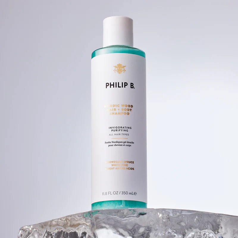 Philip B Nordic Wood One Step Shampoo sfeer