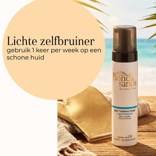 Self Tanning Foam Light/Medium 200ml