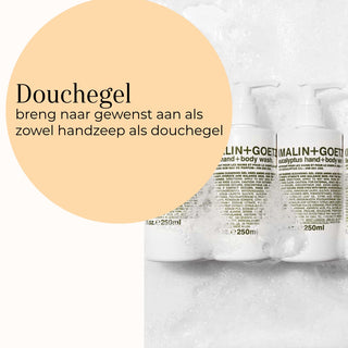 Eucalyptus Hand + Body Wash gebruik