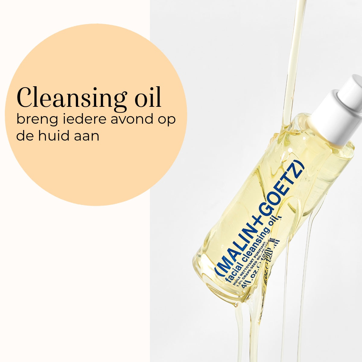 Facial Cleansing Oil 120ml gebruik
