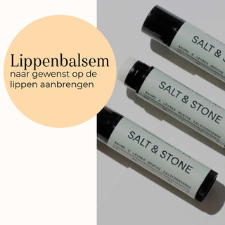 California Mint Lip Balsem 4, 25gr gebruik