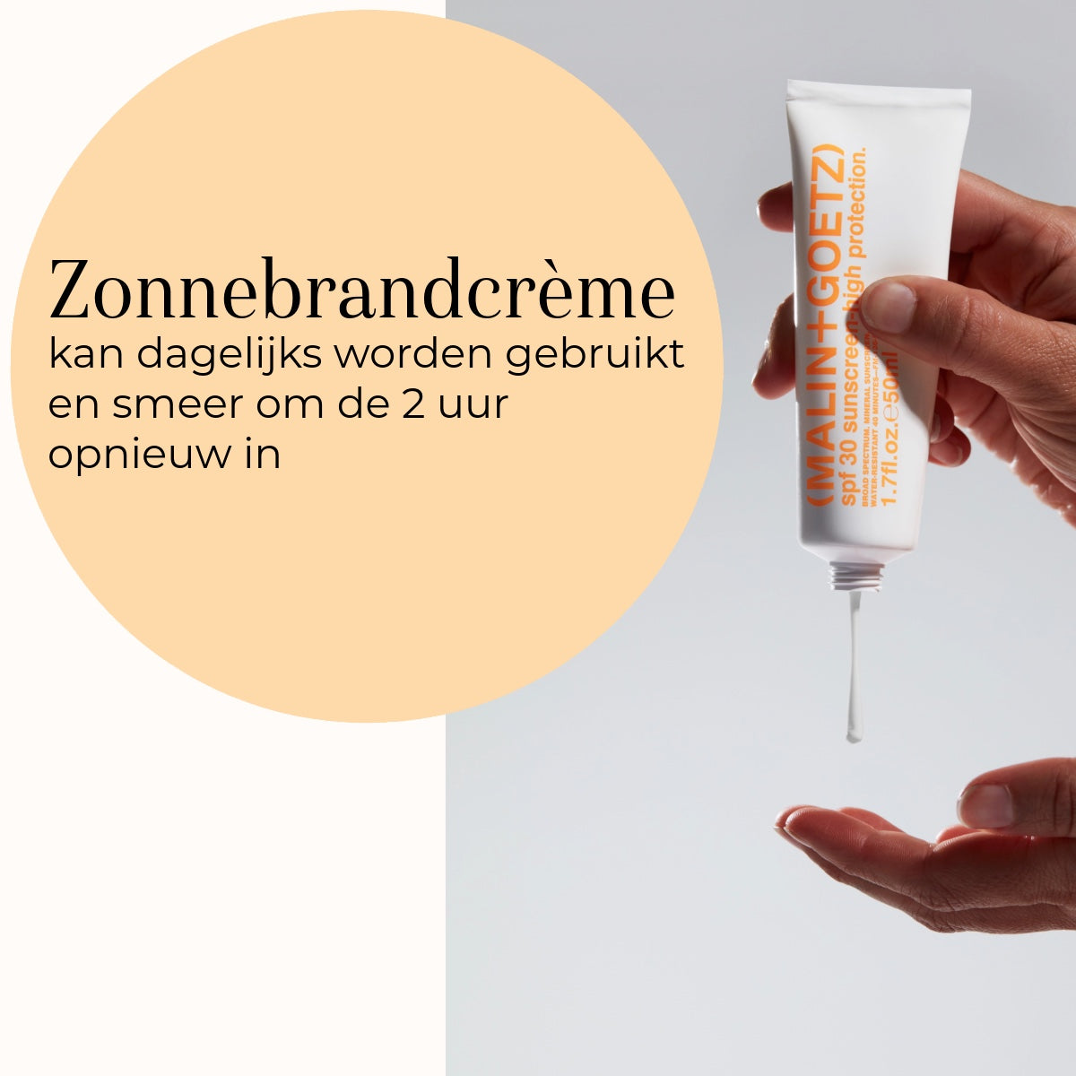 SPF 30 High Protection Moisturizer 50ml gebruik