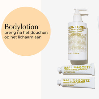 Vitamin B5 Body Lotion 250ml gebruik