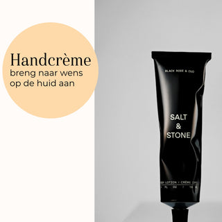 Hand Cream - Black Rose & Oud 60ml gebruik