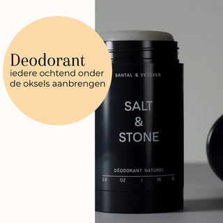 Natural Deodorant Gel - Santal & Vetiver (Sensitive Skin) 75gr gebruik