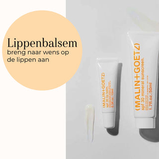 Lip Balm SPF30 10ml gebruik