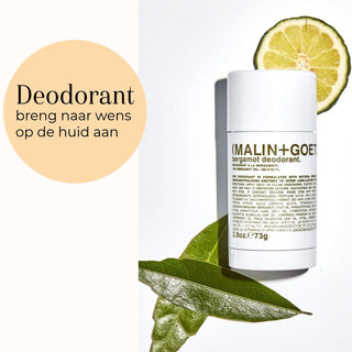 Bergamot Deodorant 73gr gebruik