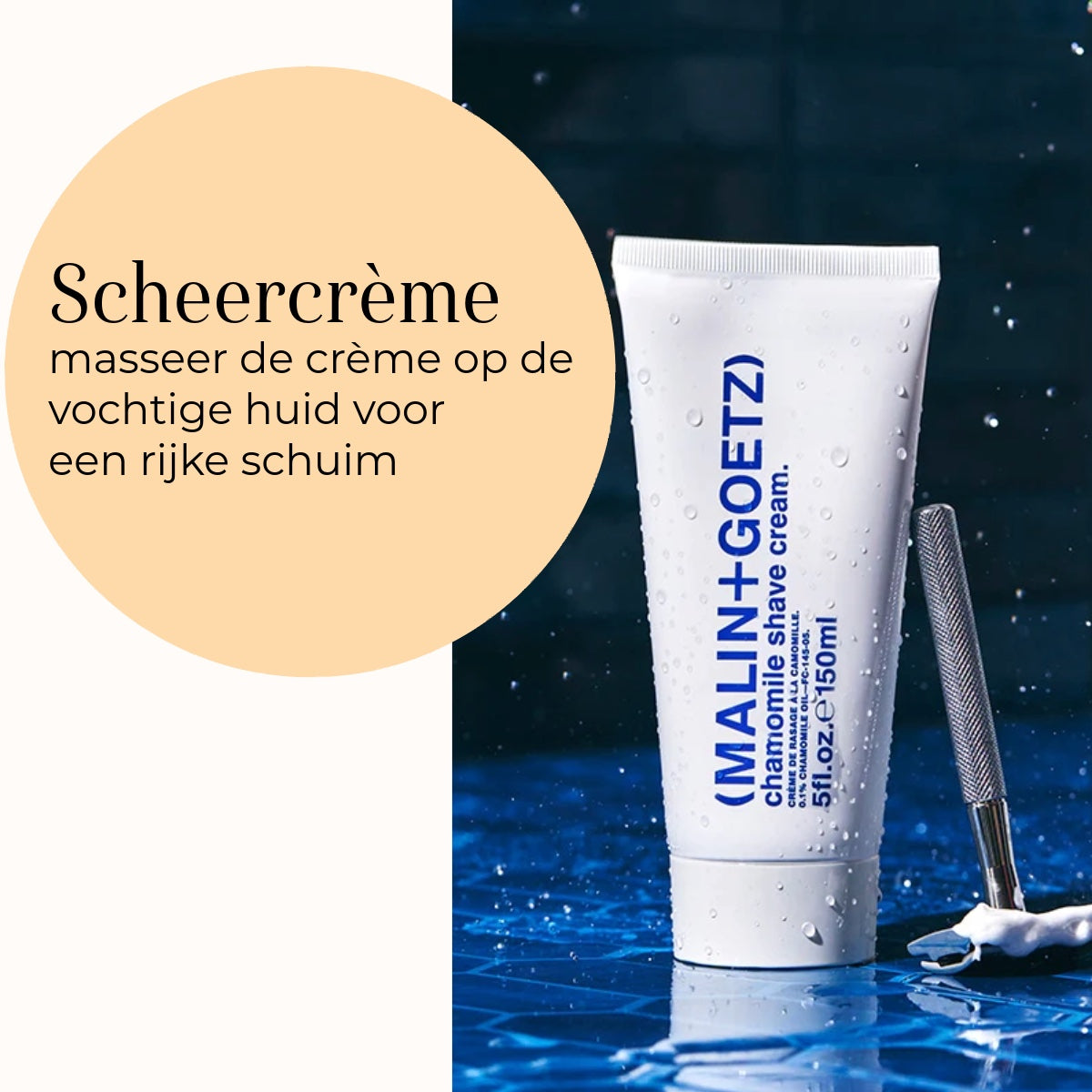 Chamomile Shave Cream gebruik