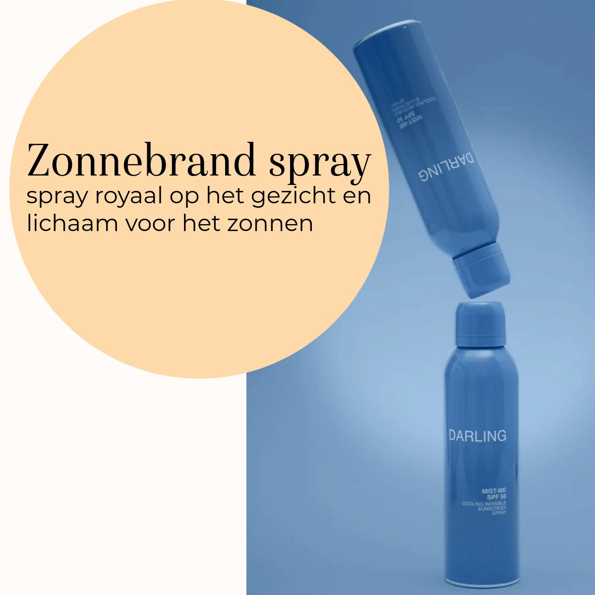 Mist-Me SPF 50 150ml gebruik