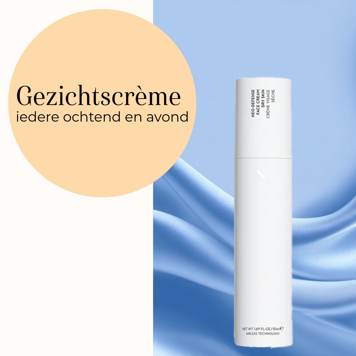 Neo-Defense Face Cream Dry gebruik