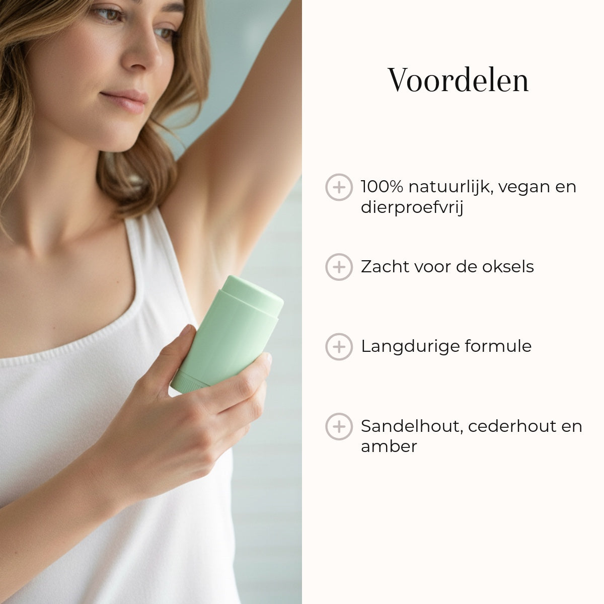Deodorant - Santalum 75gr voordelen