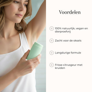 Deodorant - No. Green 75gr voordelen