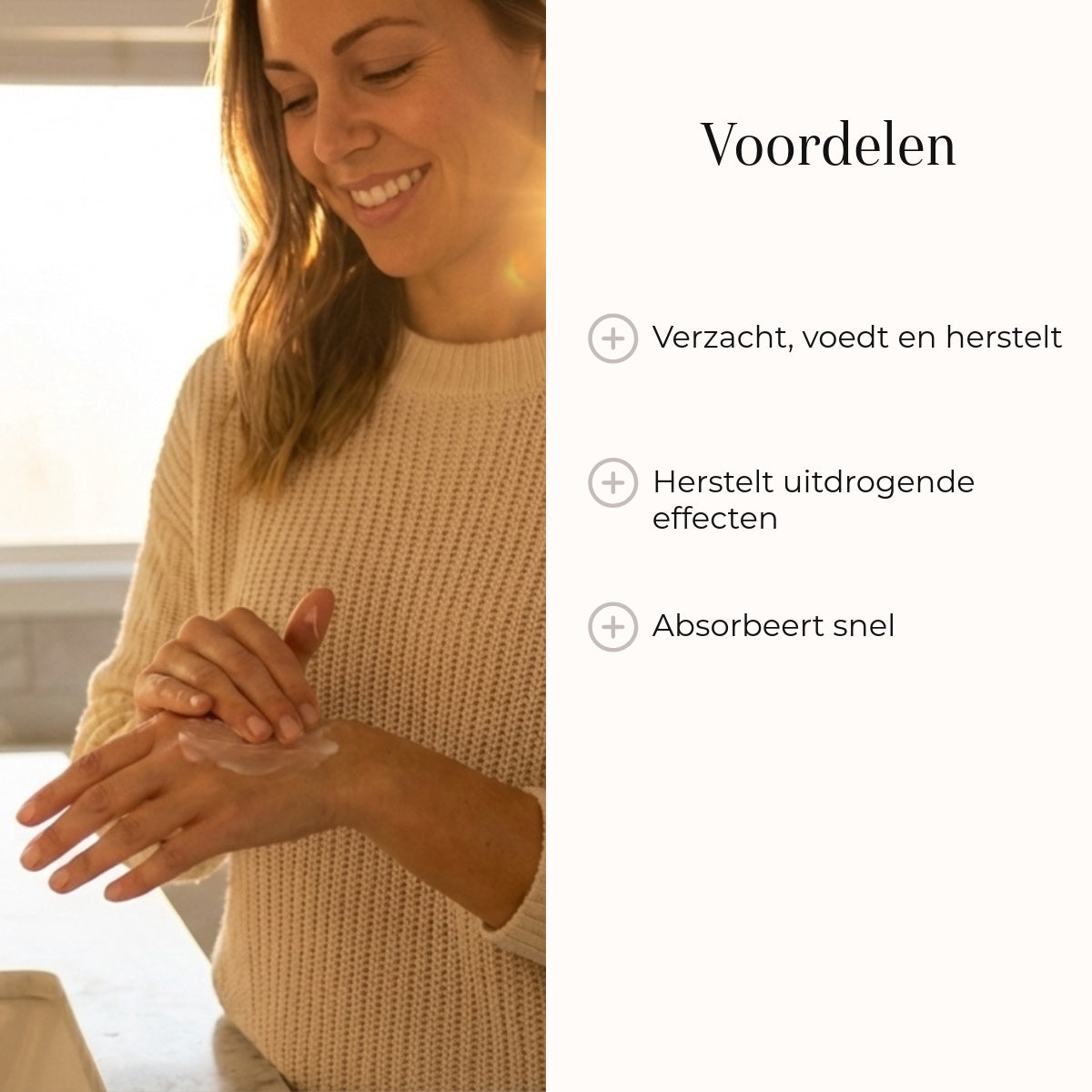 Hand Cream - Neroli & Basil 60ml voordelen