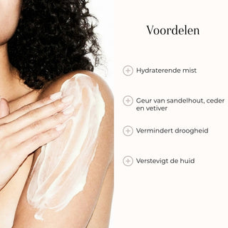 Body Mist Santal & Vetiver 100ml voordelen