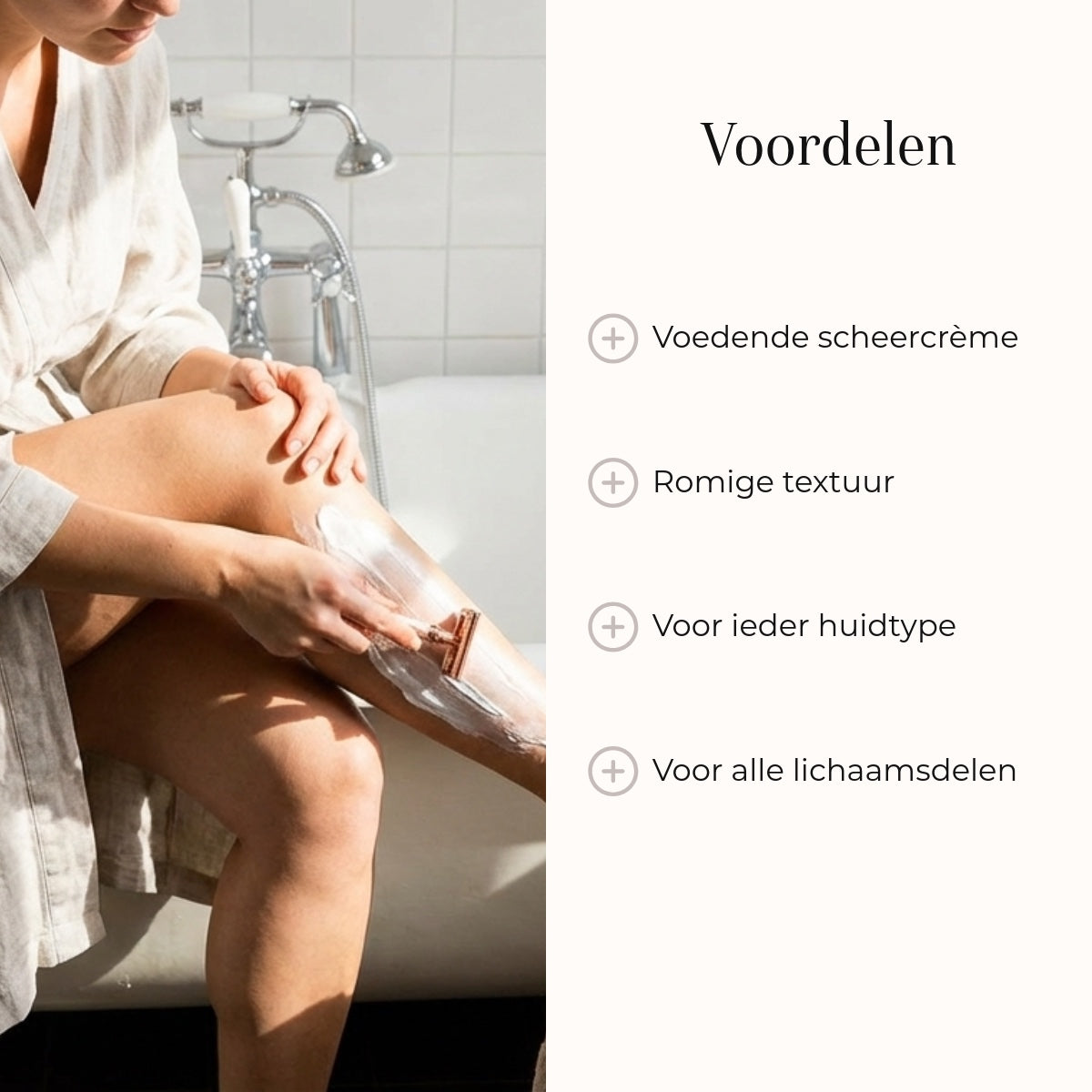 Chamomile Shave Cream voordelen