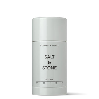 Natural Deodorant - Bergamot & Hinoki Extra Strength 75gr | Salt & Stone