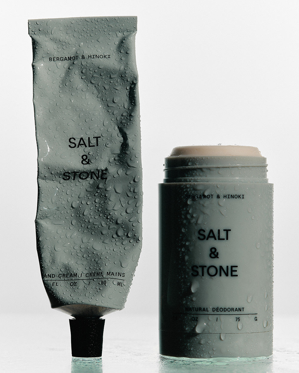 Salt&Stone Bergamot & Hinoki deo, hand cream
