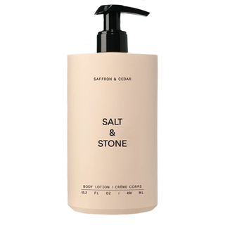 Salt & Stone Body Lotion - Saffron & Cedar 450ml