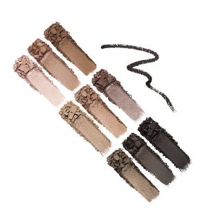 Delilah Smokey Eye Essentials - Jezebel And Coal Eye Line swatches