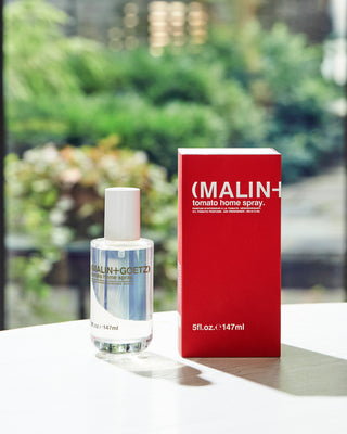 Malin+Goetz Tomato Home Spray met doosje