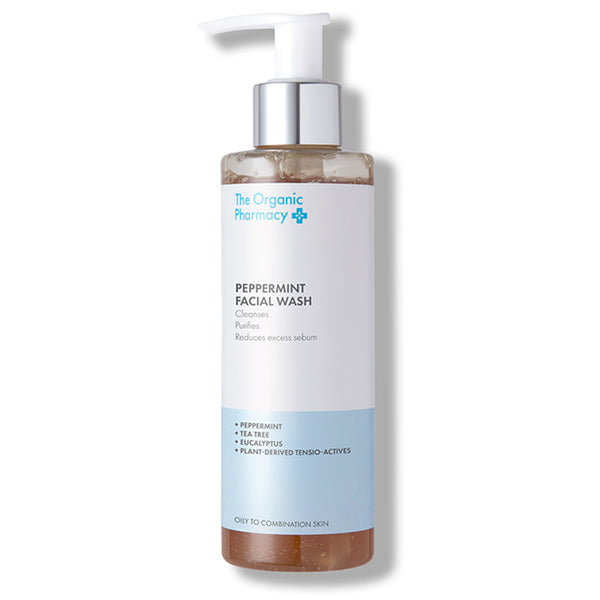Peppermint Facial Wash 200ml | The Organic Pharmacy