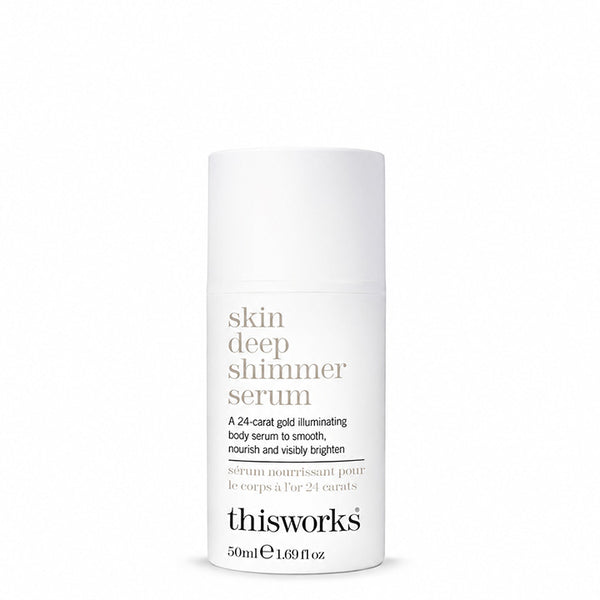 This Works Skin Deep Shimmer serum sfeer