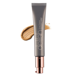 Delilah cosmetics Time Frame Foundation maple