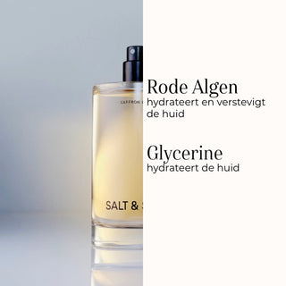 Body Mist Saffron & Cedar 100ml ingredient 