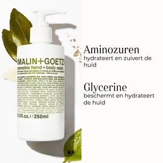 Cannabis Hand+Body Wash ingredienten