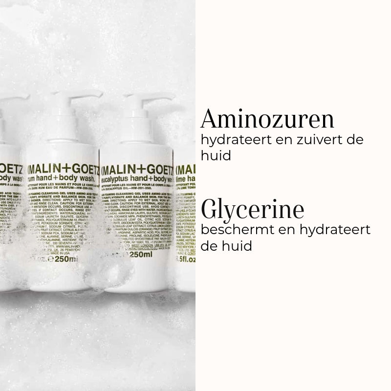 Eucalyptus Hand + Body Wash ingredienten 