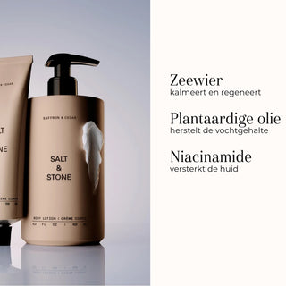 Body Lotion - Saffron & Cedar ingredienten 