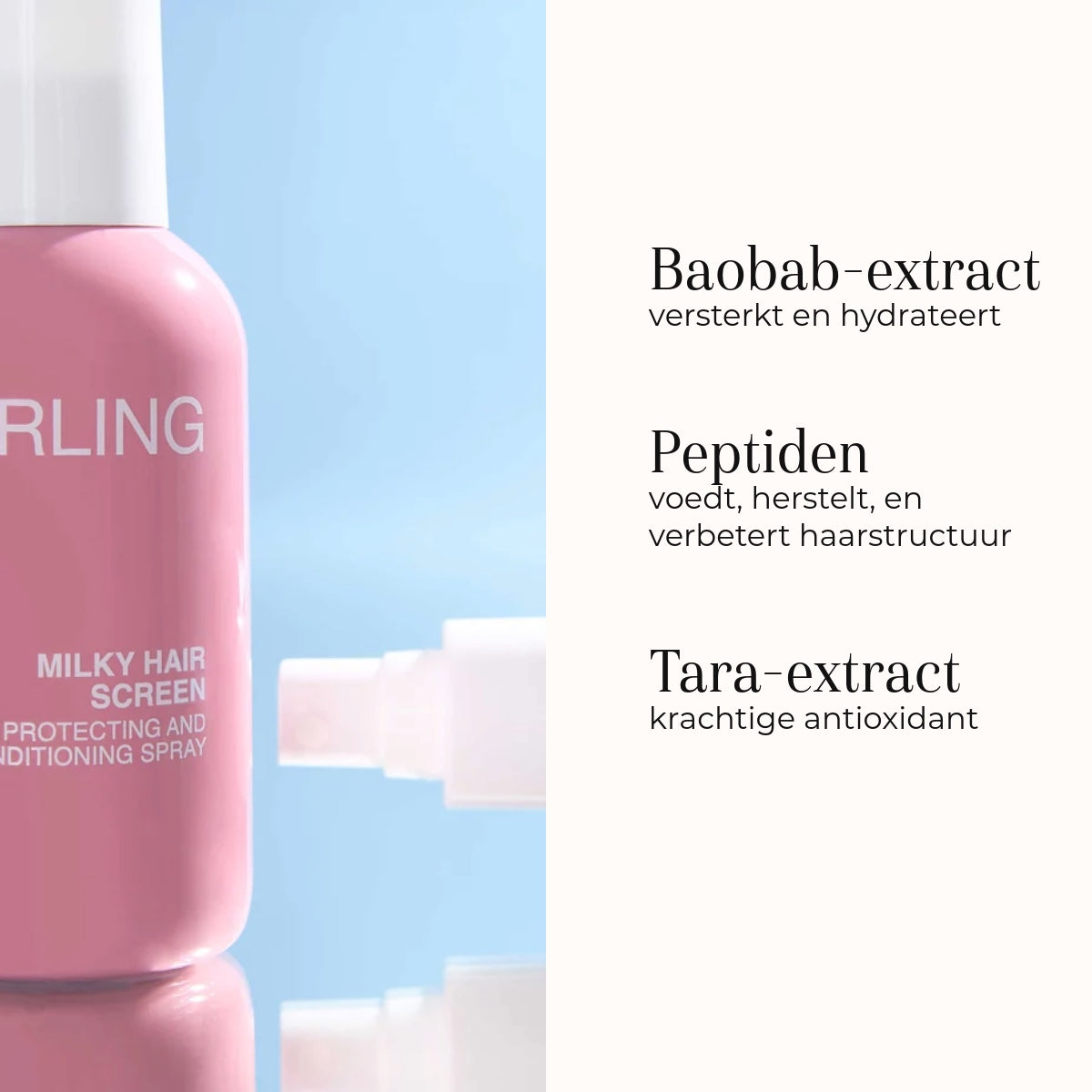 Milky Hair Screen 150ml ingredienten 