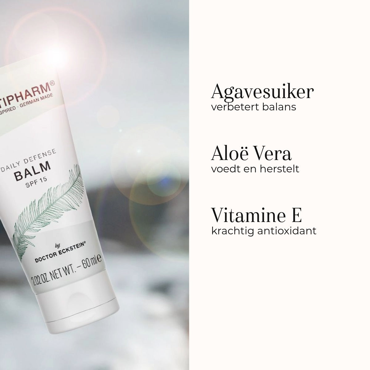 Beautipharm Daily Defense Balm SPF15 60 ml | Doctor Eckstein