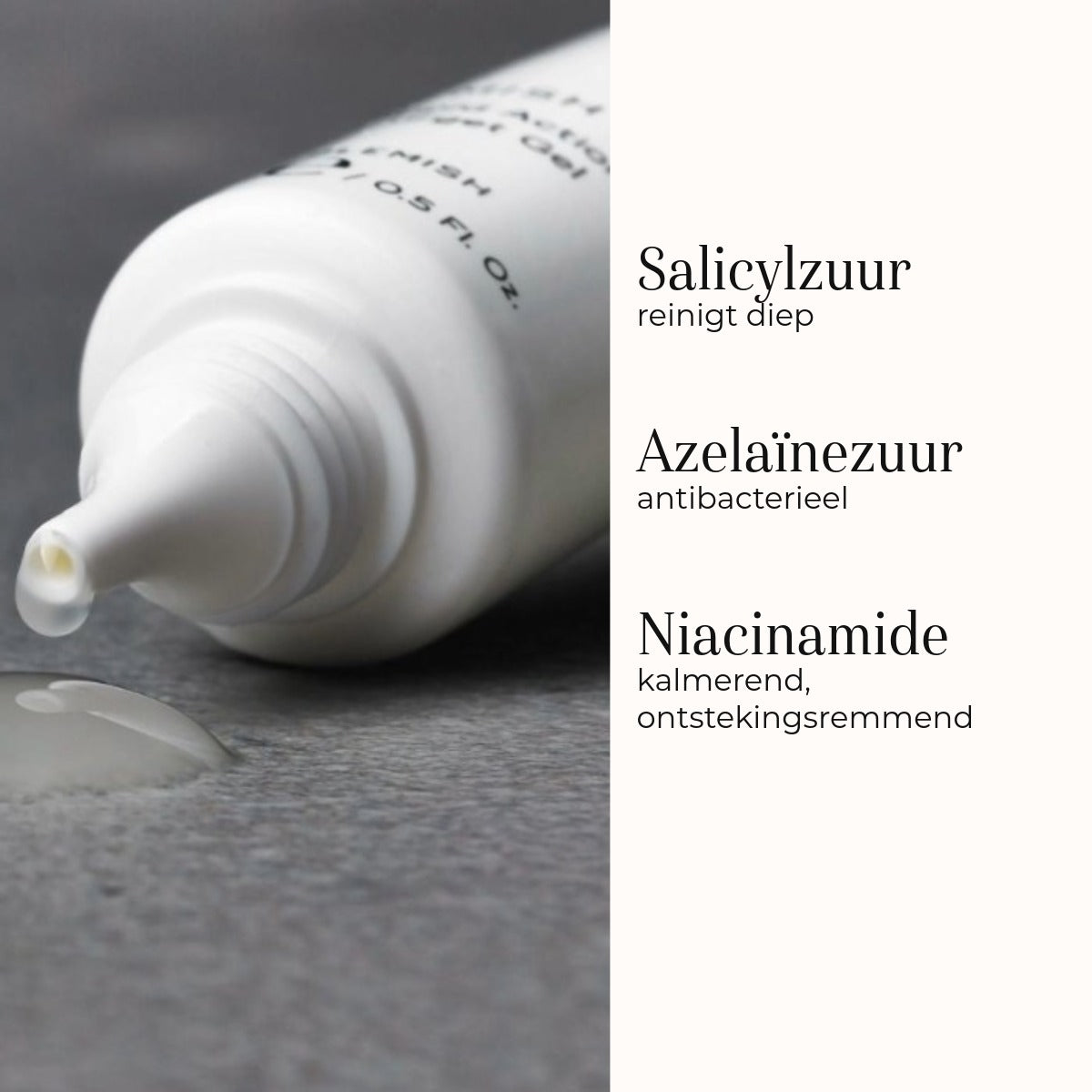 Medik8 Blemish SOS 15ml ingrediënten salicylzuur, azelaïnezuur en niacinamide